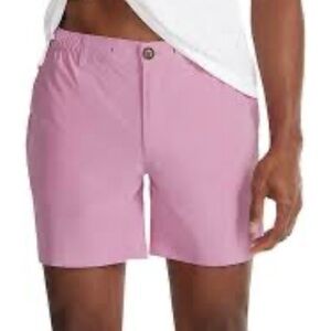 Chubbies Light Pink Men's Flat Front Shorts